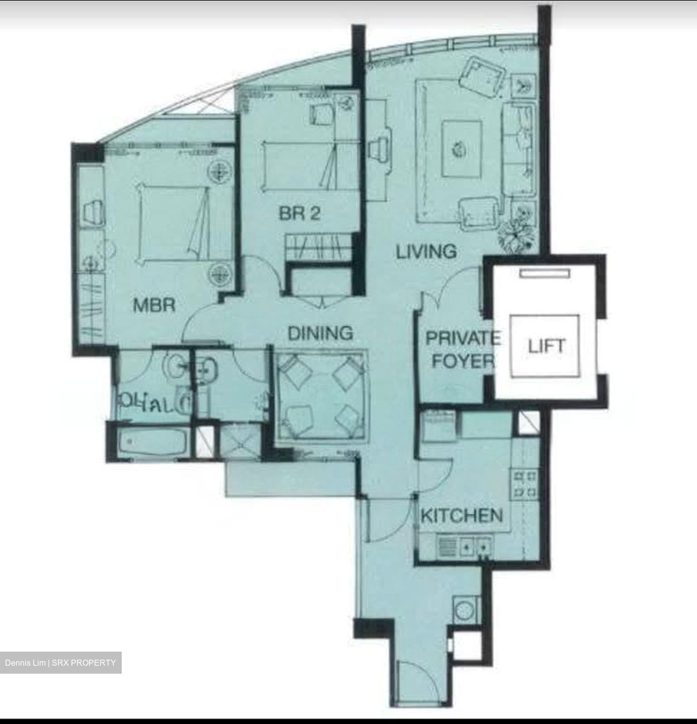 Palm Gardens (D23), Condominium #573974911